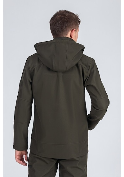 Vatan Tekstil Suya Dayanıklı Slim Fit Softshell Kapüşonlu Erkek Mont Haki Vatan Tekstil Suya Dayanıklı Slim Fit Softshell Kapüşonlu Erkek Mont Haki