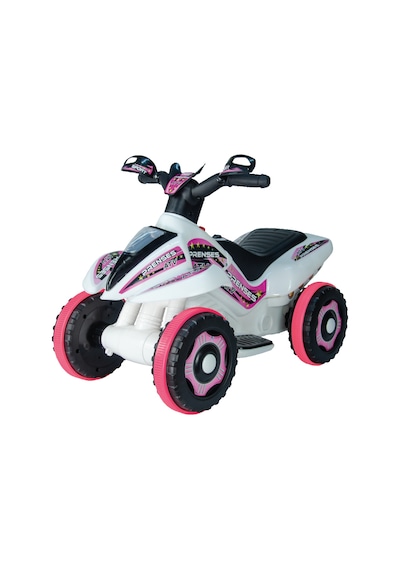 Uj Toys Prenses 6 V Akülü Atv Beyaz - Pembe