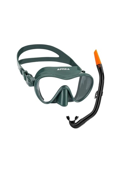 Apnea Royal Green Mask Snorkel Siyah