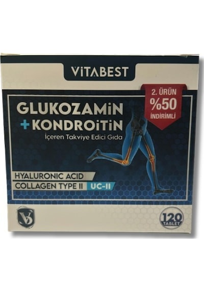 Vitabest Glukozamin Kondroitin 120 Tablet