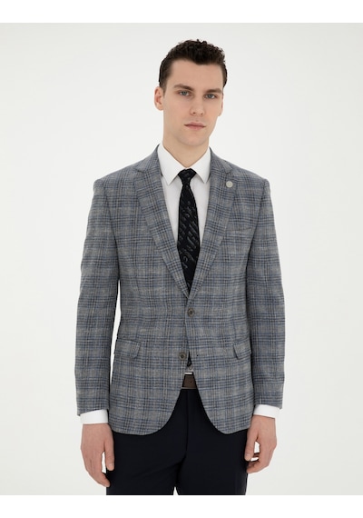 Pierre Cardin Erkek Gri Ceket 50284927-vr024