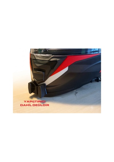 Ls2 Ff800 Strom - Strom 2 - Assault Uyumlu Aksiyon Kamera Aparatı - Kask Çene Bağlantı Aparatı Siyah