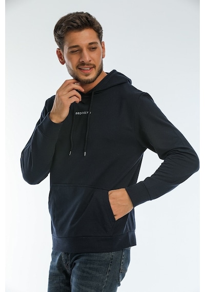 Süperlife Kapşonlu Brooklyn Erkek Sweat Spr22Sw161