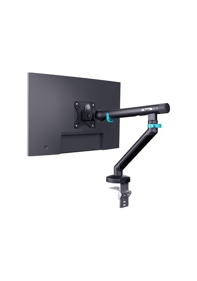 Monitör Tutucusu - Bir Monitör - 35 İnçe Kadar - Mekanik Yay - 10 Kg Taşıma Kapasitesi - Düz Ve Kavisli Ekranlar İ