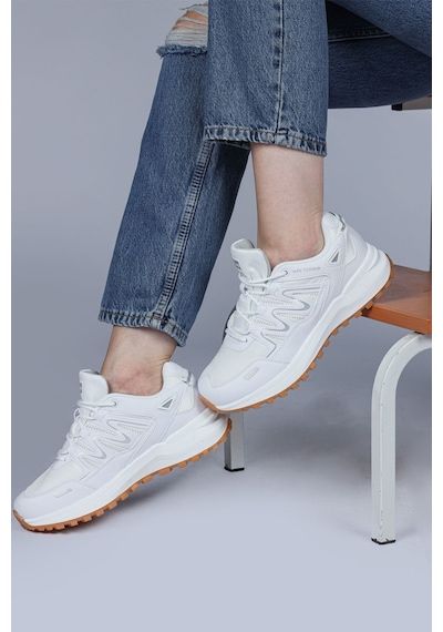 Jump 28792 Beyaz Kadın Outdoor Spor Ayakkabı Beyaz
