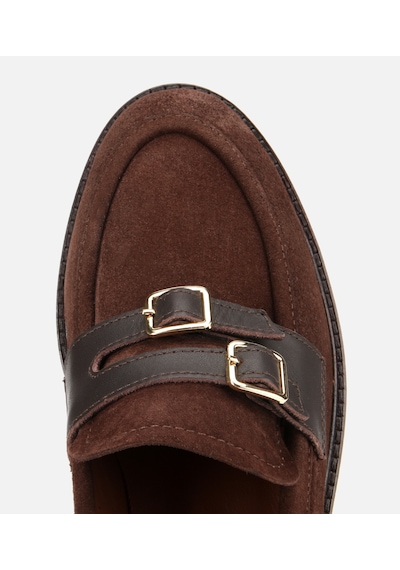 Hotiç Kadın Süet Deri Kahverengi Kemer Detaylı Günlük Loafer 01ayh314350a480 Kahverengi Hotiç Kadın Süet Deri Kahverengi Kemer Detaylı Günlük Loafer 01ayh314350a480 Kahverengi