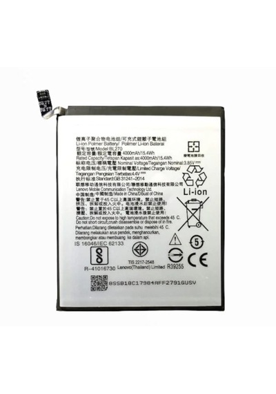 Lenovo Uyumlu K6 Note Bl270 Batarya