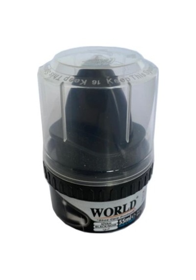 World Ayakkabı Boyası 55 Ml - Siyah Diğer