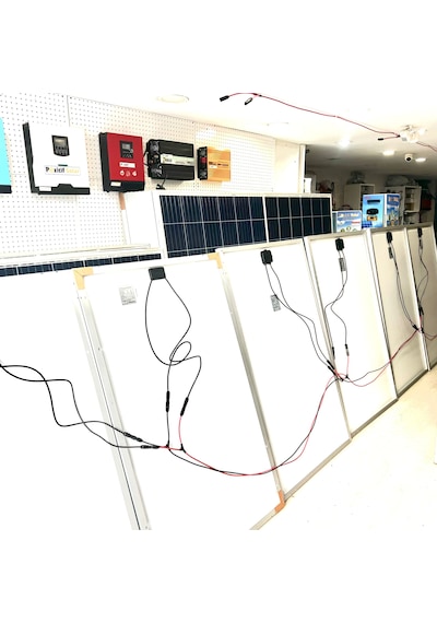 25 + 25 Metre 6 Lı Mc4 Solar Konnektör 6 İn 1 Kablolu Paralelleme
