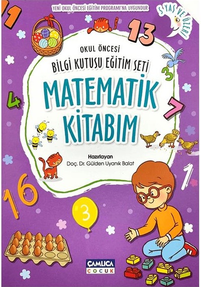 +5 Yaş Okul Öncesi Matematik Kitabım Çamlıca Çocuk