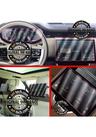 Range Rover Autobiography Uyumlu Navigasyon,dijital Gösterge,2 Arka Tablet Ve Orta Tablet 9h Nano E