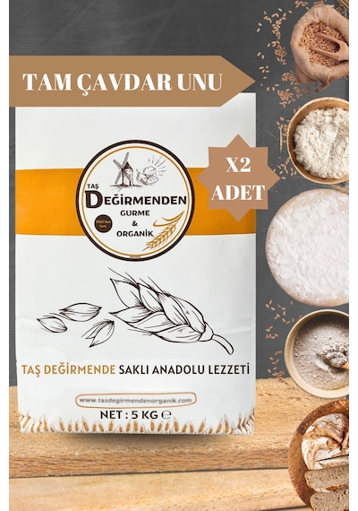 Tam Çavdar Unu - 10 Kilo