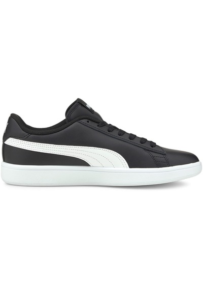 Puma Smash V2 L Siyah Beyaz Unisex Deri Sneaker 100323982 Siyah