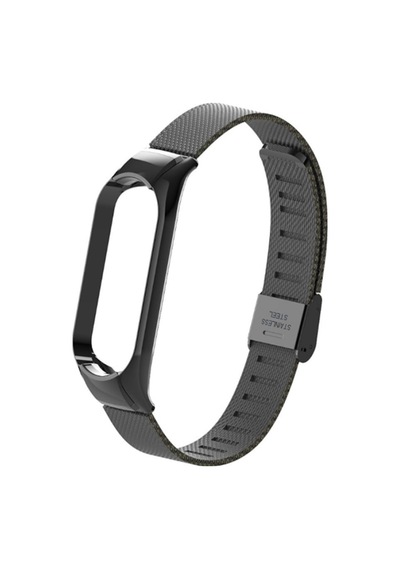 Xiaomi Mi Band 5 Metal Kayış Kordon Kopçalı Milano Loop (313631229)