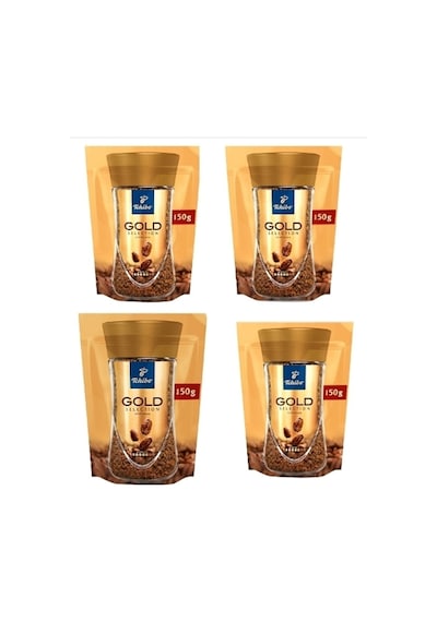 Tchibo Gold Selection Çözünebilir Kahve Ekonomik Paket 150g X 4 Adet Granül