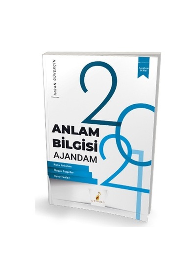 YKS TYT Anlam Bilgisi Ajandam  -  2  -  İhsan Güverçin  -  Pelikan Yayınları
