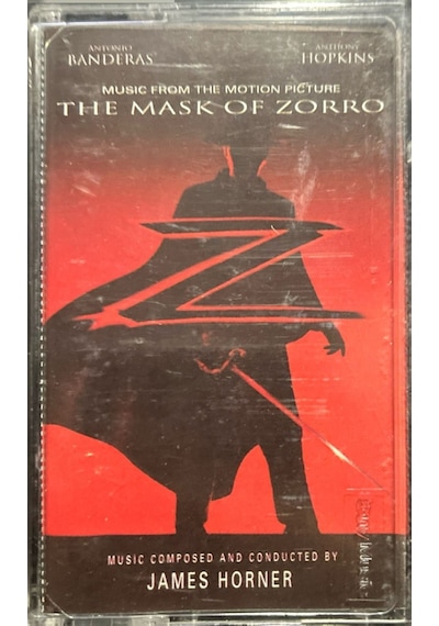 Plak Değildir Kaset Tir Kaset The Mask Of Zorro Soundtrack Kase