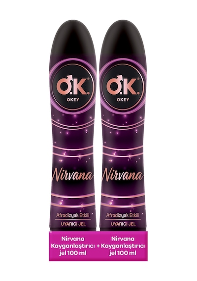 Okey Nirvana Uyarıcı Jel  2 x 100 ML
