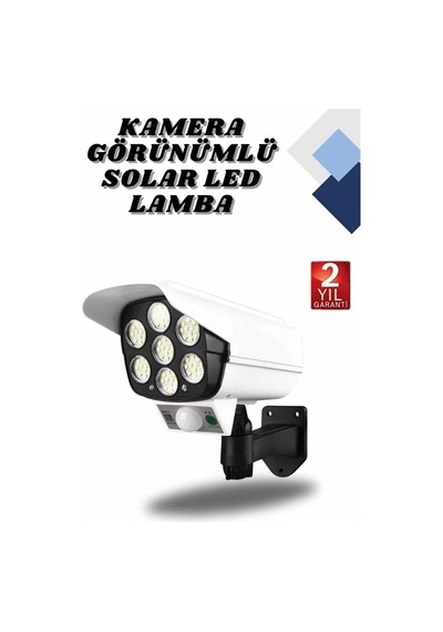 Hubrendy Tekno Kamera Görünümlü Led Lamba Dönebilen Bahçe Aydınlatması Duvar Lambası