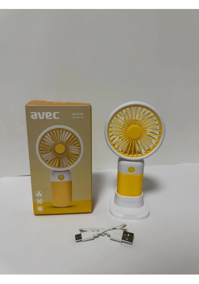 Av-f139 Usb Mini Fan Sarı