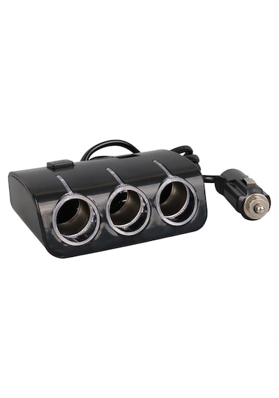 Xtechnx Olesson 1506 12-24v Çift Usb Girişli 120w 80 Cm Kablolu 3'lü Araç Çakmak Çoklayıcı