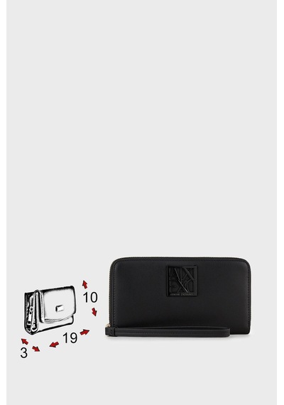 Armani Exchange Bayan Cüzdan 948486 0A874 00020-Siyah-One Sıze Siyah