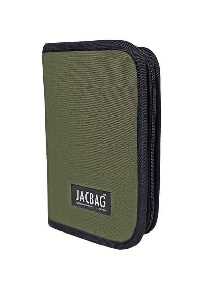 Jacbag Cover -sert Kapaklı Lastikli Kalem Kutusu Cover-haki renkli