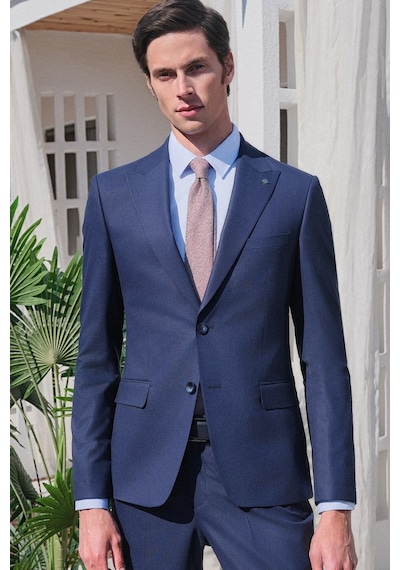 İmza Lacivert Kırlangıç Yaka 6 Drop Slim Fit Tam Astar Esnek Takım Elbise 1001260169 Açık Lacivert İmza Lacivert Kırlangıç Yaka 6 Drop Slim Fit Tam Astar Esnek Takım Elbise 1001260169 Açık Lacivert