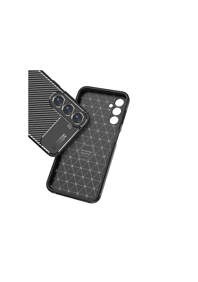 Samsung Galaxy Uyumlu S23 Plus Kılıf Karbon Silikon Case Kapak