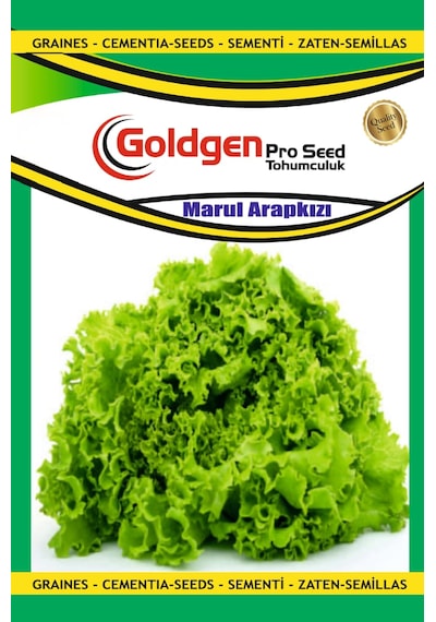 Goldgen Arapkızı Marul Tohumu 1 Paket