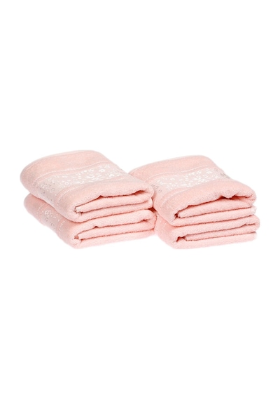 Camellıa 4lu Havlu 50x80 Pembe Kdn Et
