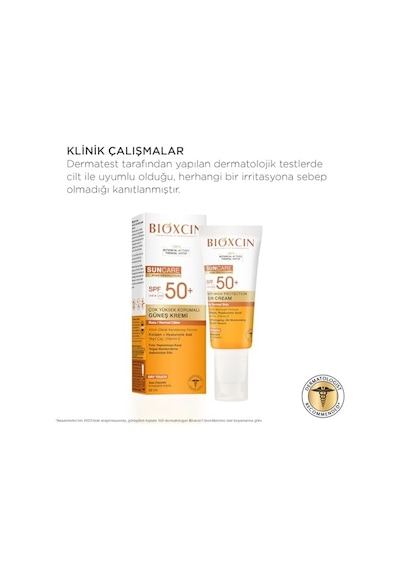 Bioxcin Sun Care Spf 50 Güneş Koruyucu Set Yüz Kremi 50 Ml + Vücut Spreyi 200 Ml Kuru Ve Normal Ciltler İçin, Suya Dayanıklı, Anti-alerjik