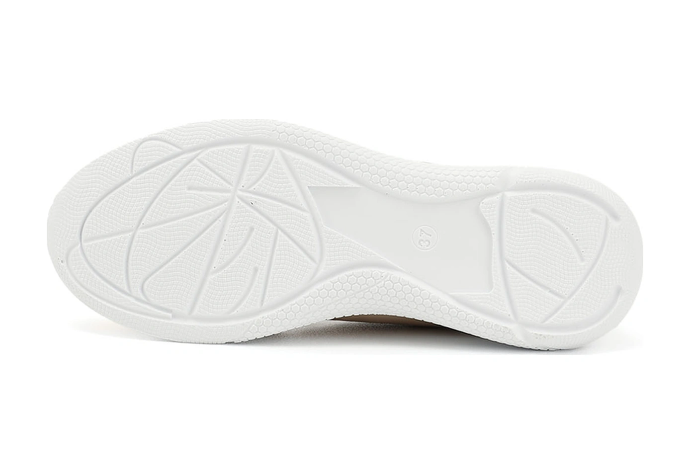 Gönderi(R) Gönderi R Kadın Bej Bağcıklı Dolgu Taban Hakiki Deri Sneaker Ddza80742320 Bej
