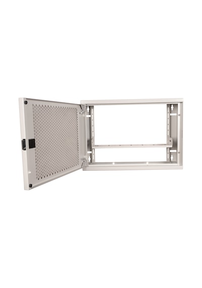 Alfafonet Ziglat 400 Serisi Wifi Box Duvar Tipi Modem Ve Wifi Kutusu 400x120x280 Mm Mat Beyaz Perfore Metal Kapak Montajlı