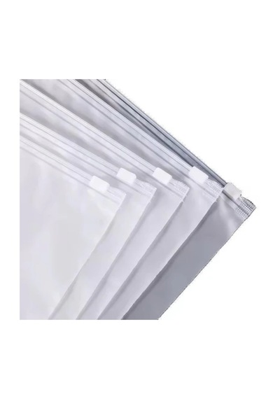 20 X 20 Cm Fermuarlı Buzlu Kargo Poşeti -130mikron 10 Adet Valiz Ve Dolap Içi Düzenleyici Buzlu 10