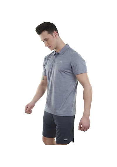 Alpinist Horizons Ultra Dry Erkek Polo T-shirt 600613 K-g Koyu Gri