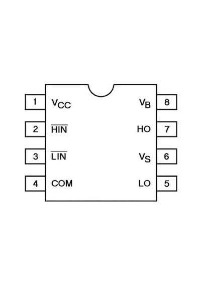 Ir2102 Mosfet Sürücü Entegresi Dip-8