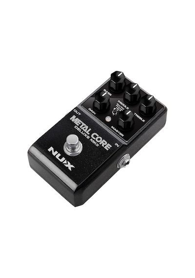 Nux Metal Core Deluxe Mkıı Profesyonel - Yüksek Gain Efekt Pedalı 3 Farklı Amfi Modeli Duo Rect, Fireman, Vh4 , Dahili Noise Gate, Usb İle Ir Yükleme Ölçüler: 122 X 72 X 47 Mm