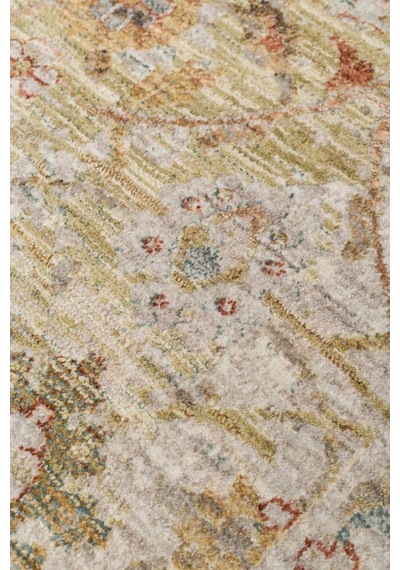 Eko Halı Mystic Mys 03 Light Multy Polyester Viskon Klasik Motifli Şık Salon Halısı Krem