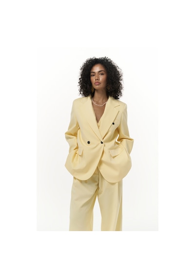 Mai Studios Co. Kaylee Sarı Blazer Sarı