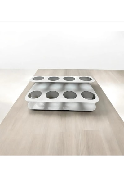 Metal 8'li Şurup Standı