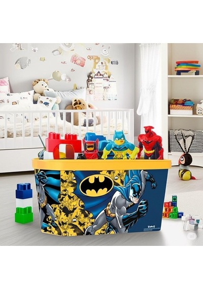 Tuffex Batman Lisanslı 24 Litre Hazneli Kapaklı Oy Çok Renkli