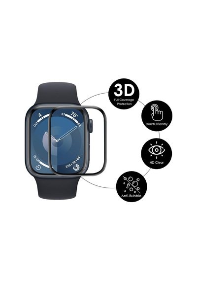 Apple Uyumlu Watch 10. Seri 46mm Uyumlu Ekranı Tam Kaplayan Akıllı Saat Ekran Koruyucu Pet