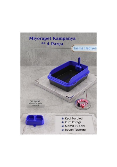Kedi Başlangıç Seti 4 Parça