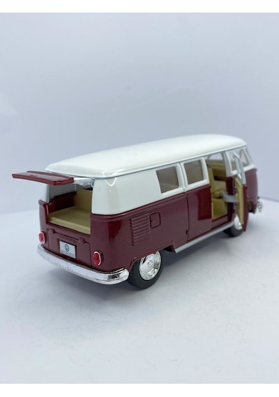 Kinsmart Vw T1 Minibüs 1:36 Ölçek Çek Bırak Araba