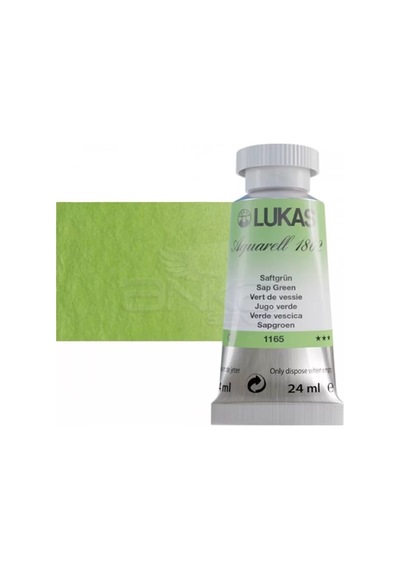 Lukas Aquarell 1862 Artist 24ml Sulu Boya 1165 Safra Yeşili Seri 2 Diğer
