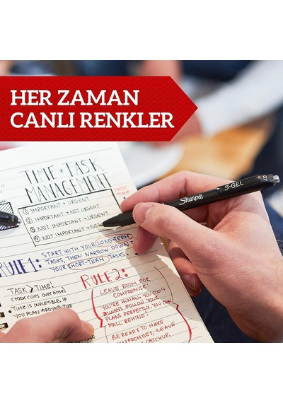 Sharpıe S-gel Jel Kalem 0.7 Mm Uç, Mavi, Normal Genel
