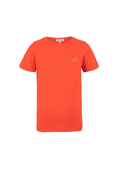 Brz Kıds Brz Kids Erkek Çocuk Arka Baskılı Kısa Kollu T-shirt-turuncu Turuncu