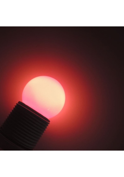 Top Led Gece Lambası 1W Tasarruflu Beyaz Kırmızı Mavi Sarı E27