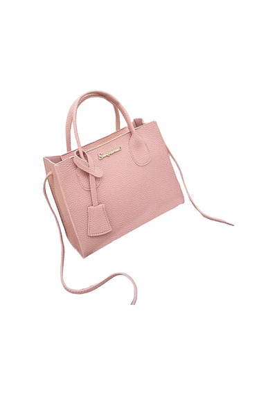 Dongxiaojie Vintage Lychee Baskı Çantası Çok Yönlü Banliyö Üst Kol Çantası Seyahat Düğün İçin Uygun Cor De Rosa